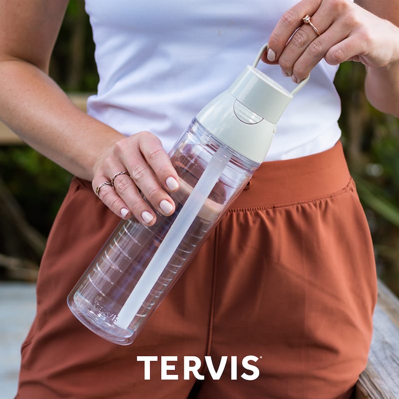 Tervis Serving It Up Volleyball Made in USA Double Walled Insulated Travel Tumbler, Classic - 24oz Venture Lite Water Bottle