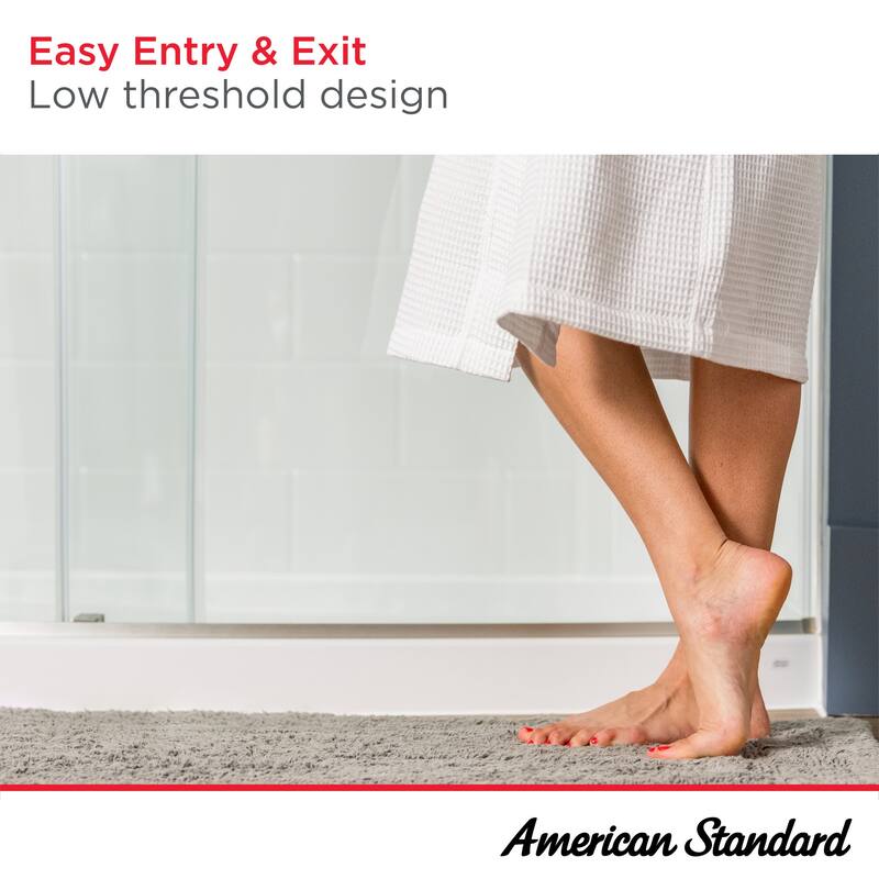 American Standard A8019T.RHO Aspirations 60" x 30" Rectangular Shower