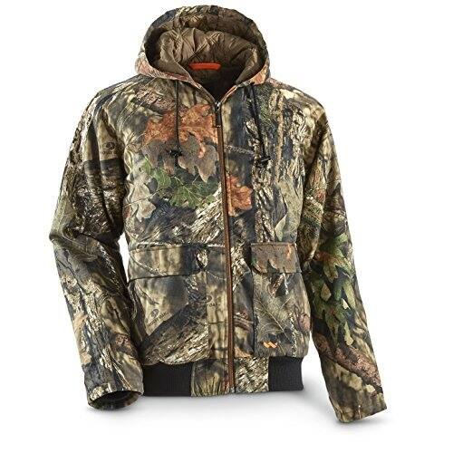 Shop Walls Men S Insulated Camo Bomber Jacket Mossy Oak Break Up