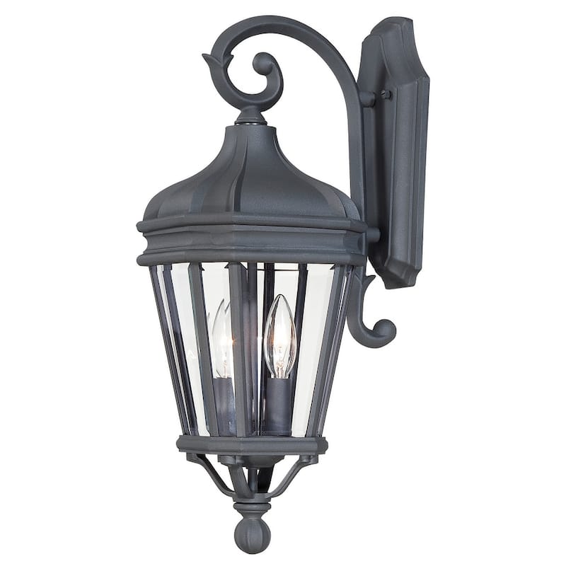 The Great Outdoors 2 Light 21" Height Outdoor Wall Sconce from the