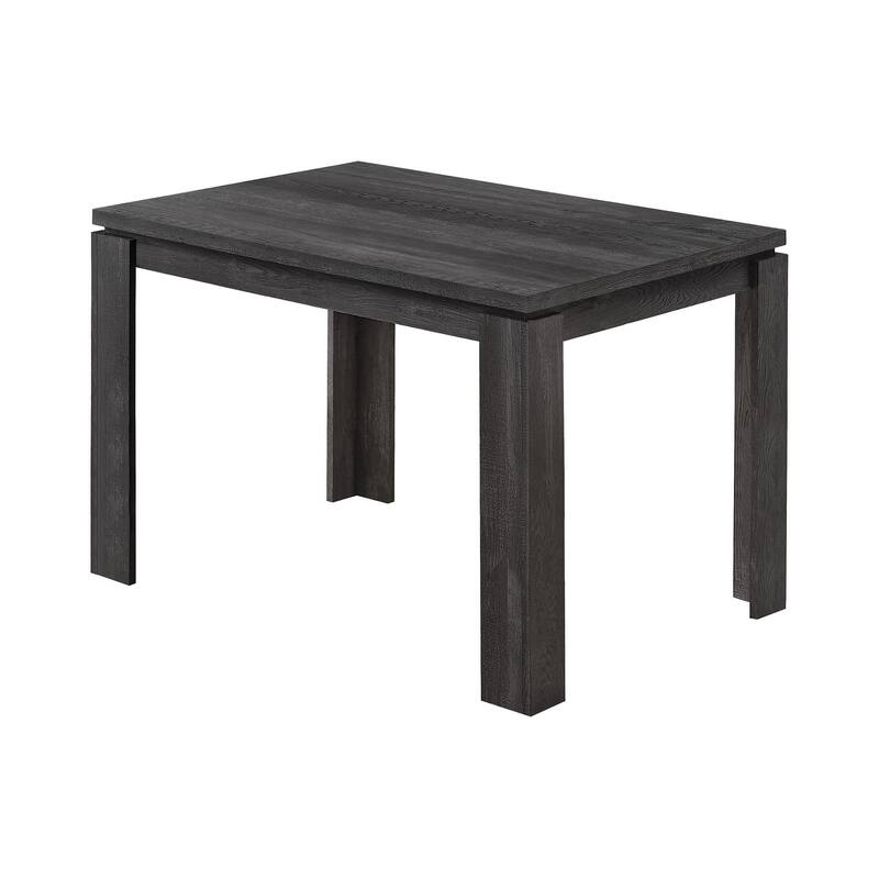 HomeRoots 47" Black Dining Table - 47.00 in. x 30.50 in. x 31.50 in.