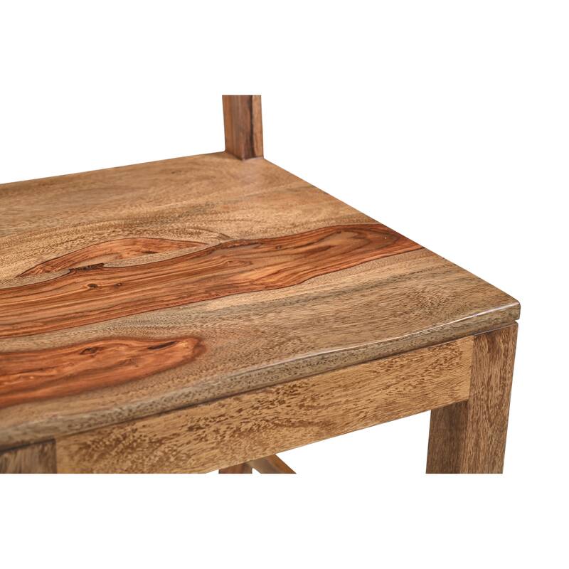 Avenue 9-piece Live Edge Solid Wood Dining Set