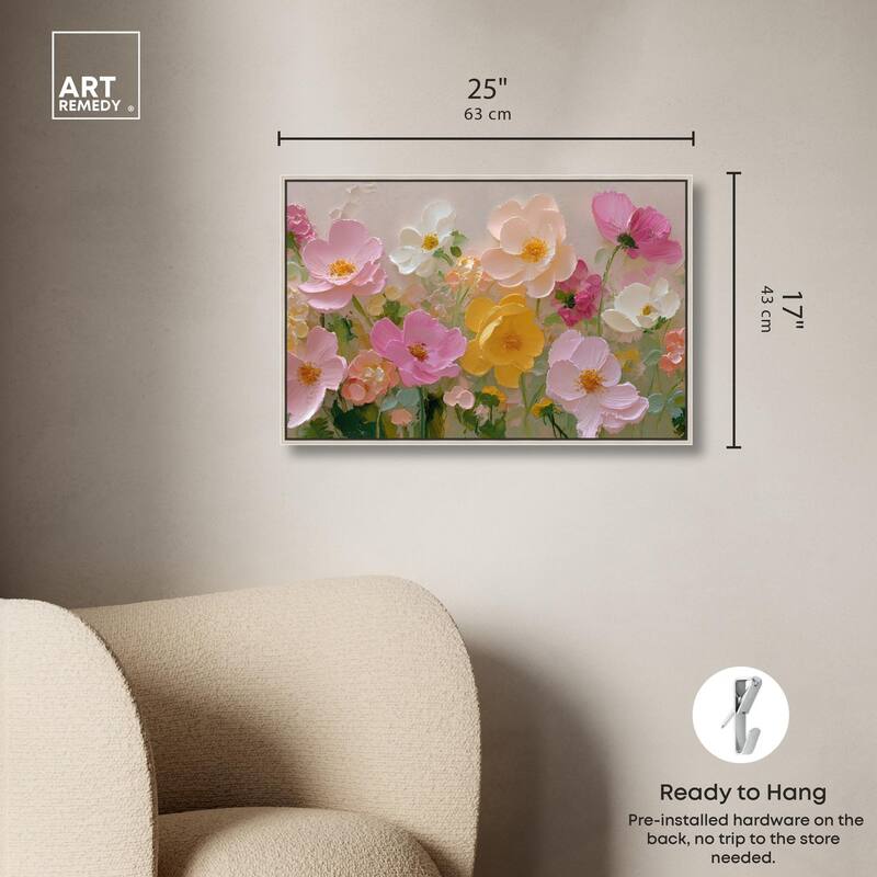 Expressed in Petals II Canvas by Art Remedy