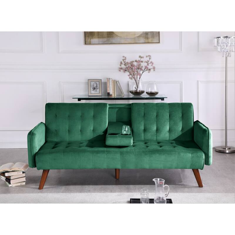 US Pride Furniture Cricklade SofaBed Sleeper - Green