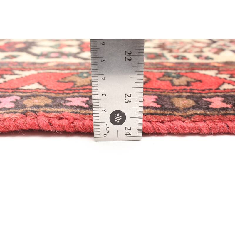 ECARPETGALLERY Hand-knotted Andelz Red Wool Rug - 3'10 x 6'8