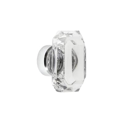 Grandeur BAGU-CRYS-KNOB Baguette 1-9/16” Luxury Solid Crystal Emerald
