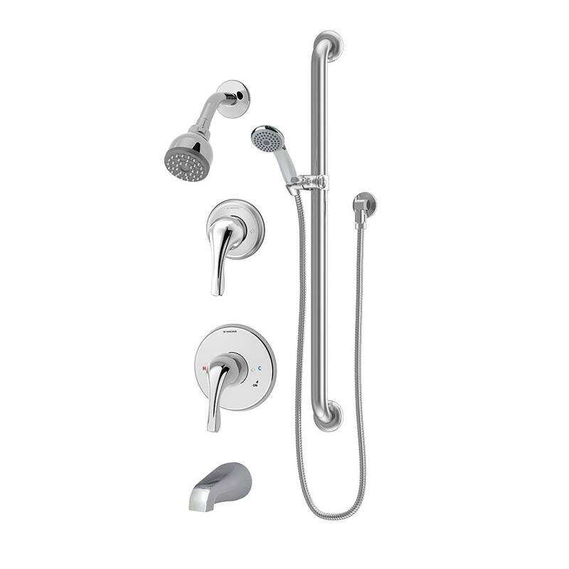 Symmons Origins Tub and Shower Trim Package with Single Function - Chrome