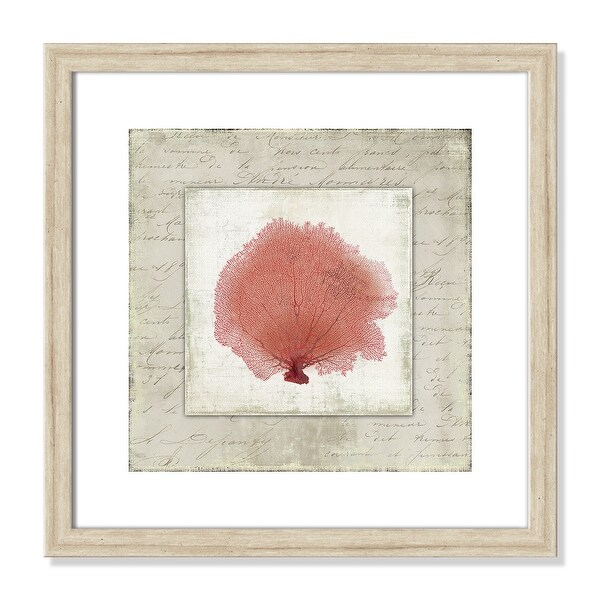 Coral Linen I - 17.5'' x 17.5''. Opens flyout.
