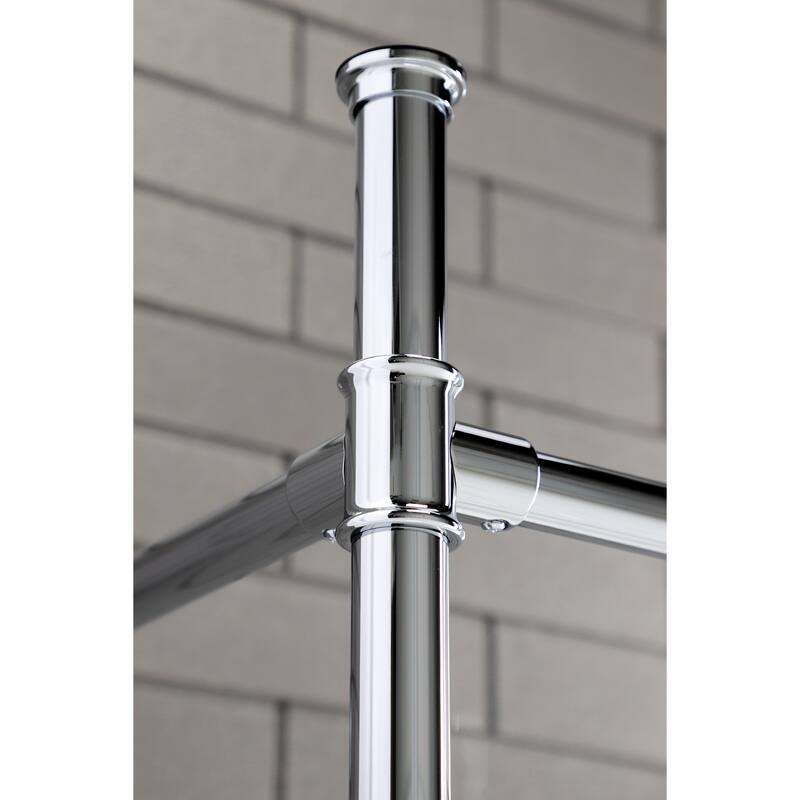 Kingston Brass Fauceture Stainless Steel Console Sink Legs