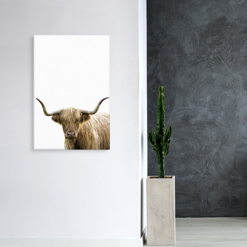 Bonny Bovine by Assaf Frank Canvas Art Print by Assaf Frank Canvas Art Print