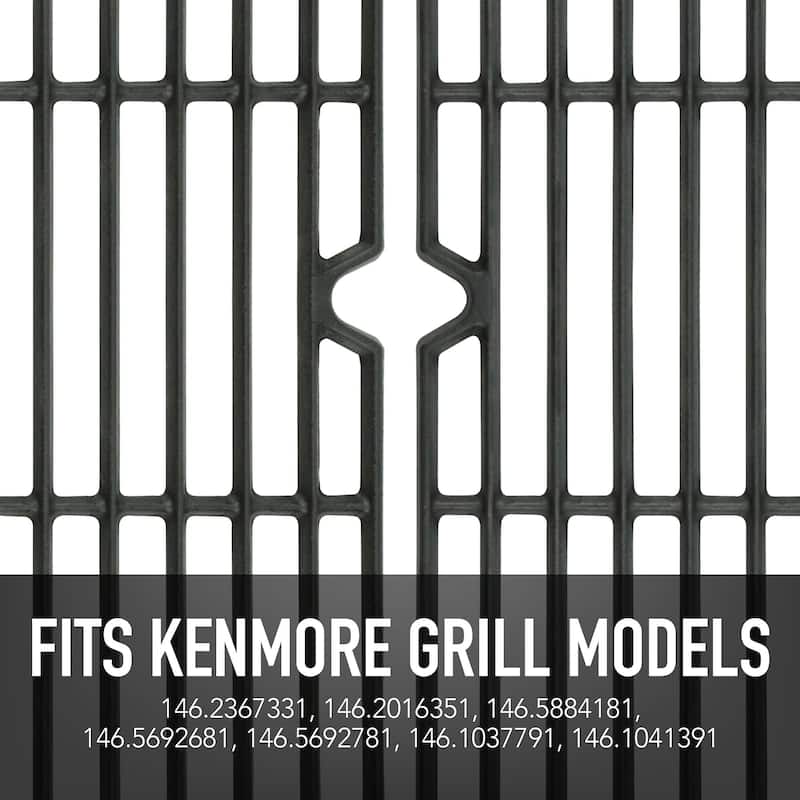 Permasteel Grill Parts for Kenmore 3B Grill Cooking Grates (Set of 2)