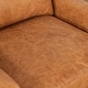 preview thumbnail 12 of 55, Poly & Bark Sorrento 35" Lounge Chair - Full Grain Genuine Italian Leather