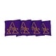 preview thumbnail 1 of 1, Alcorn State University Braves Purple Cornhole Bags All-Weather Resin Filled