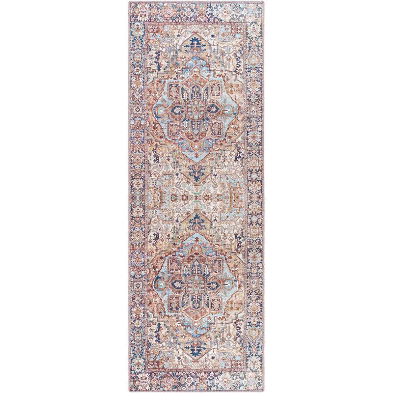 Artistic Weavers Adenia Vintage Medallion Printed Area Rug