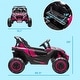 preview thumbnail 5 of 14, Powerful 24V Kids UTV Ride-On with Dual Motors, 2-Seats, 4 Shock Absorbers, LED Lights, and Horn for Ages 3-8