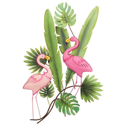 Flamingo Rainforest Wall Decor