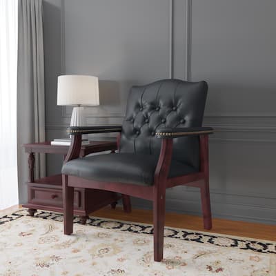 Boss Traditional Black Guest Chair