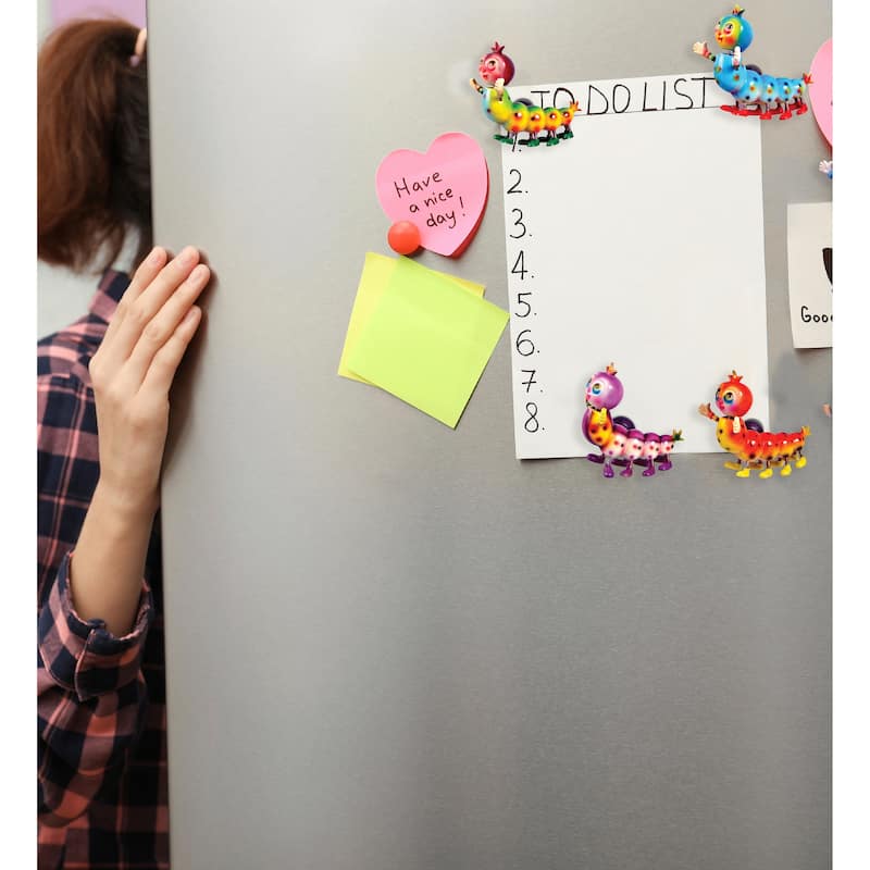 CoTa Global Caterpillar Refrigerator Bobble Magnets Set of 6