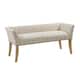 Madison Park Antonio Upholstered Rectangle Accent Bench