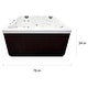 preview thumbnail 7 of 5, Hudson Bay Spas 6-person Hot Tub 19-jet Spa with Stainless Jets
