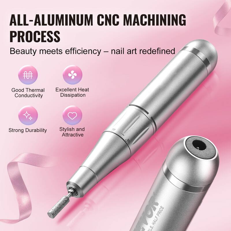 Electric Rechargeable Nail Drill for Manicure Pedicure Carve Polish