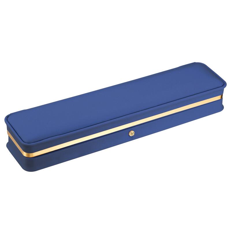 Velvet Necklace Box, Single Slot Long Chain Jewelry Holder Style 3