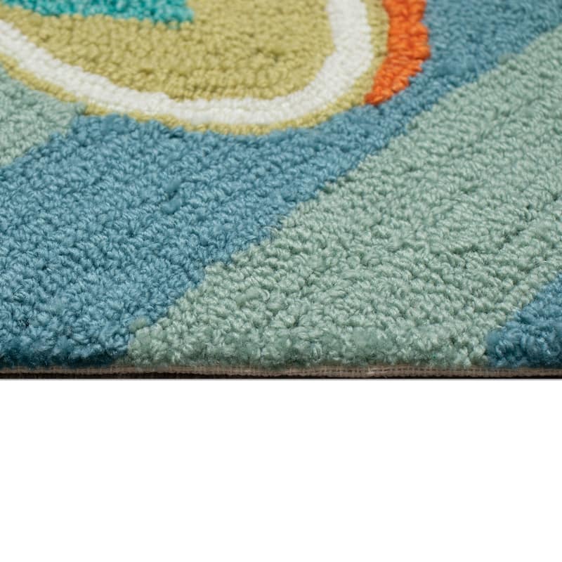 Liora Manne Frontporch Flip Flops Indoor/Outdoor Rug