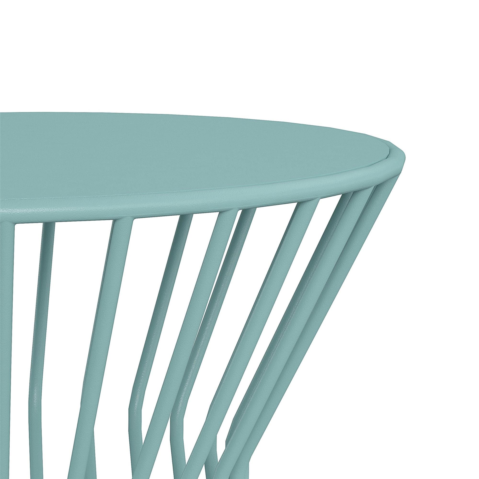 Roberta powder coated deals steel side table