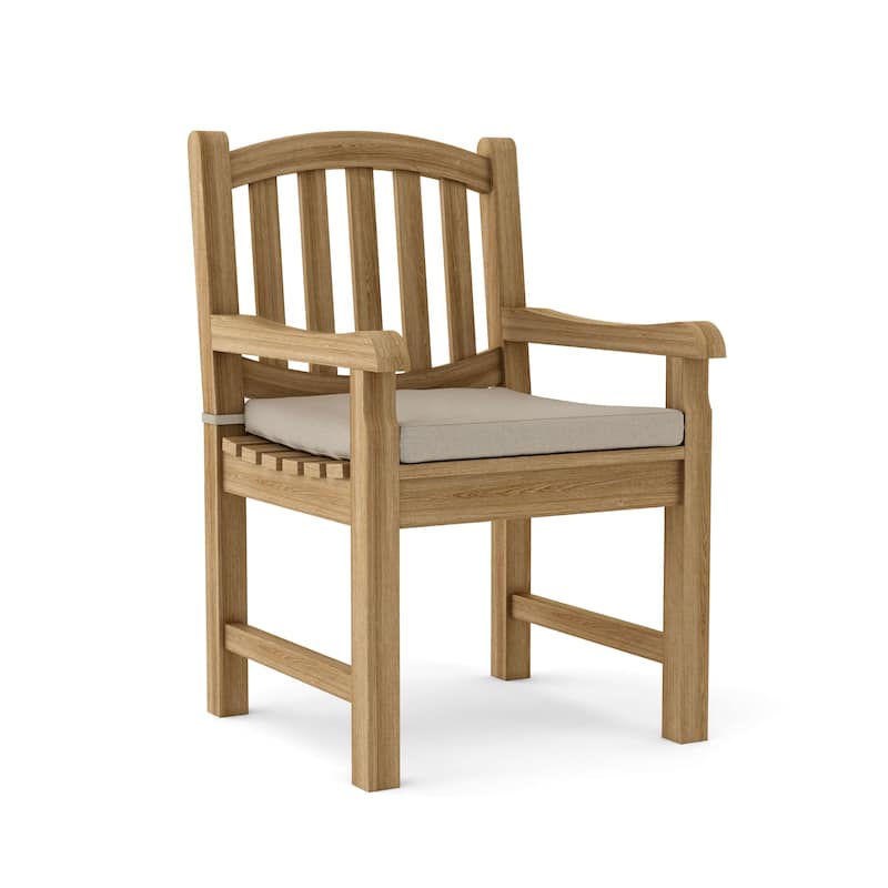 Kingston Teak Outdoor Dining Chair - N/A