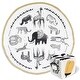 preview thumbnail 1 of 3, Wee Gallery Little Safari Bundle - Black - N/A