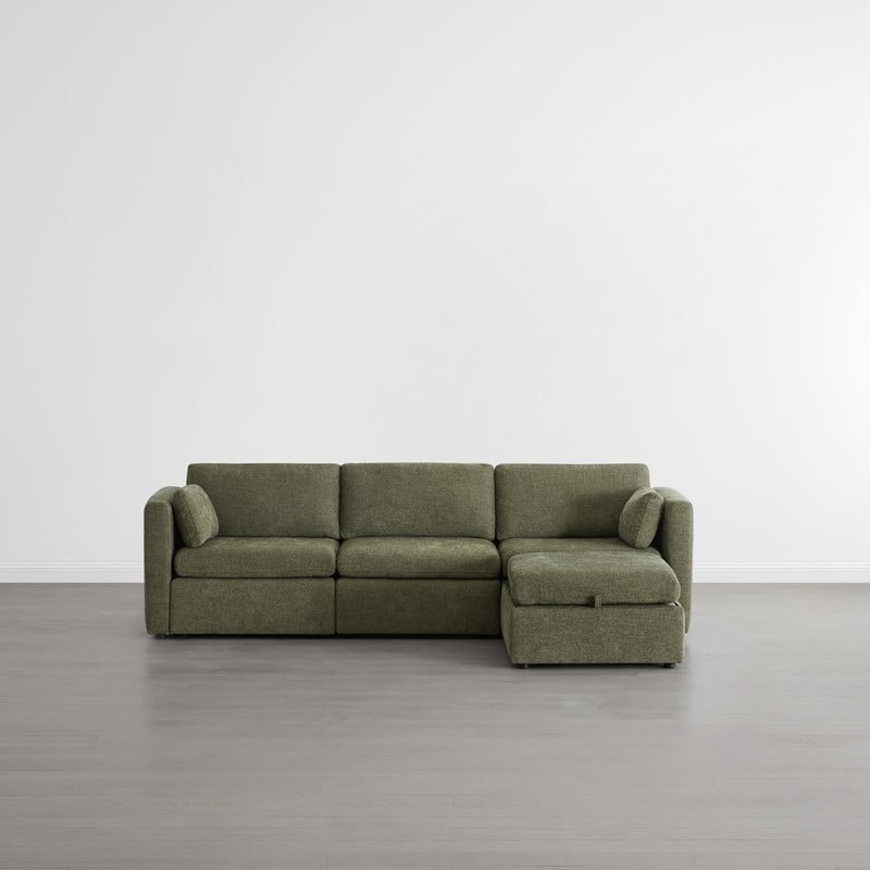 Celia Oversized Modular Sectional Fabric Sofa Set
