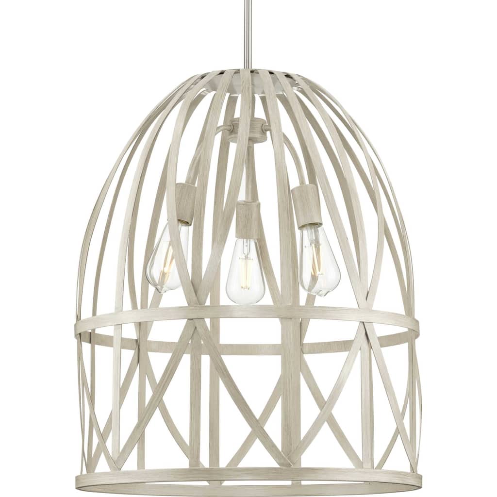 Progress Lighting P500344 Chastain 3 Light 21" Wide Pendant