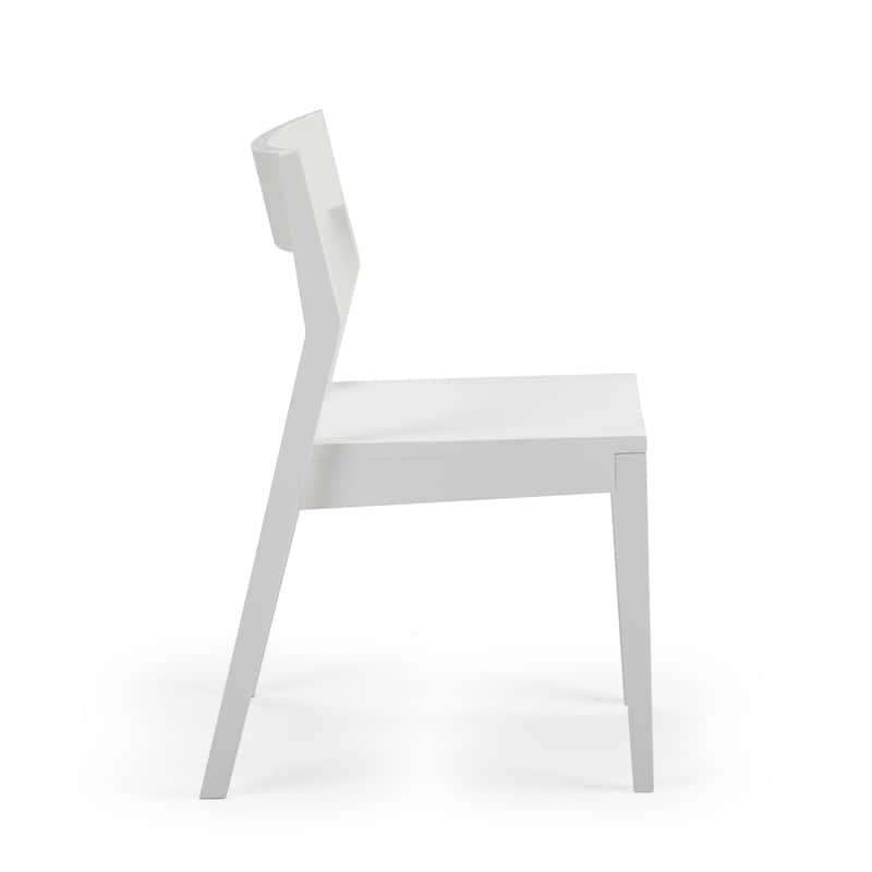 Plank and Beam Modern Solid Wood Dining Chair