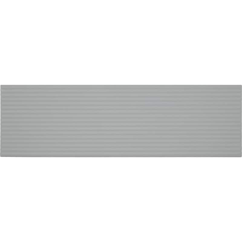 Daltile Stencil 4" x 12" Glazed Porcelain Linear Wall Tile (30 PC Per Carton) (8.72 SQFT Per Carton) - Grey