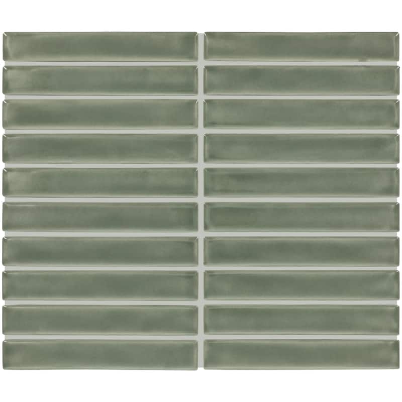 Daltile Artcrafted 1 x 6 Glazed Ceramic Mosaic Tile (10 PCS Per Carton) (10.00 SQFT Per Carton)