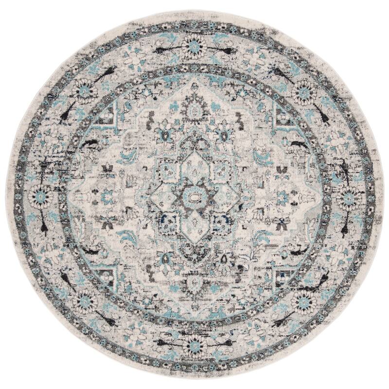 SAFAVIEH Madison Soka Vintage Boho Oriental Medallion Rug