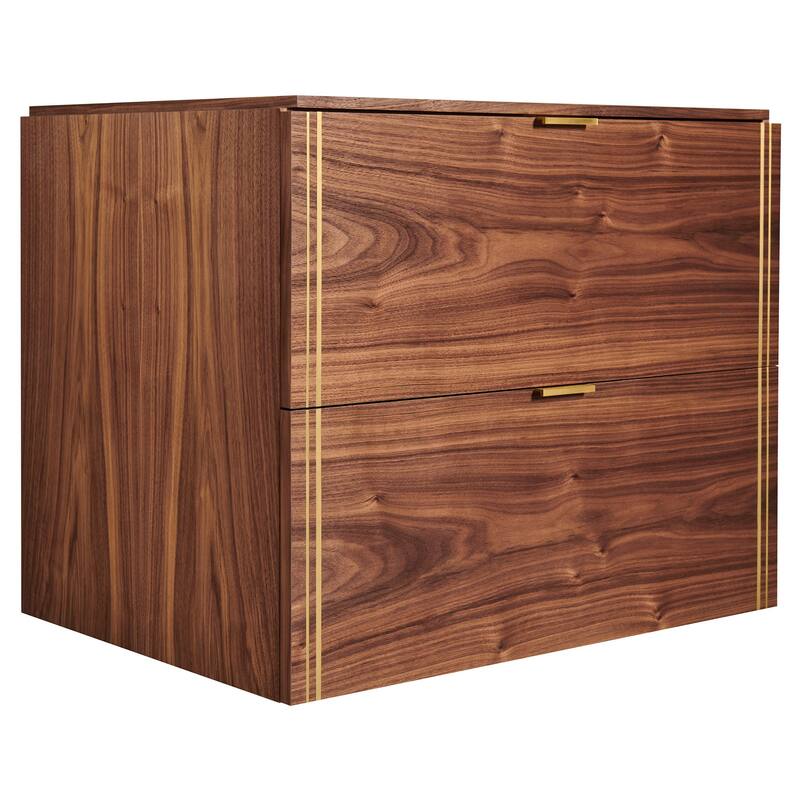 DXV Belshire 30-Inch Vanity w/ Drawer Walnut - Warm Walnut - Walnut Finish