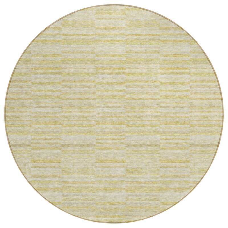 HomeRoots Striped Transitional Rectangle Outdoor Rug