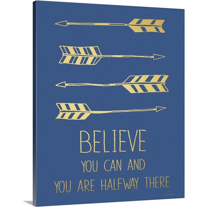 Shop Believe Canvas Wall Art Free Shipping Today Overstock
