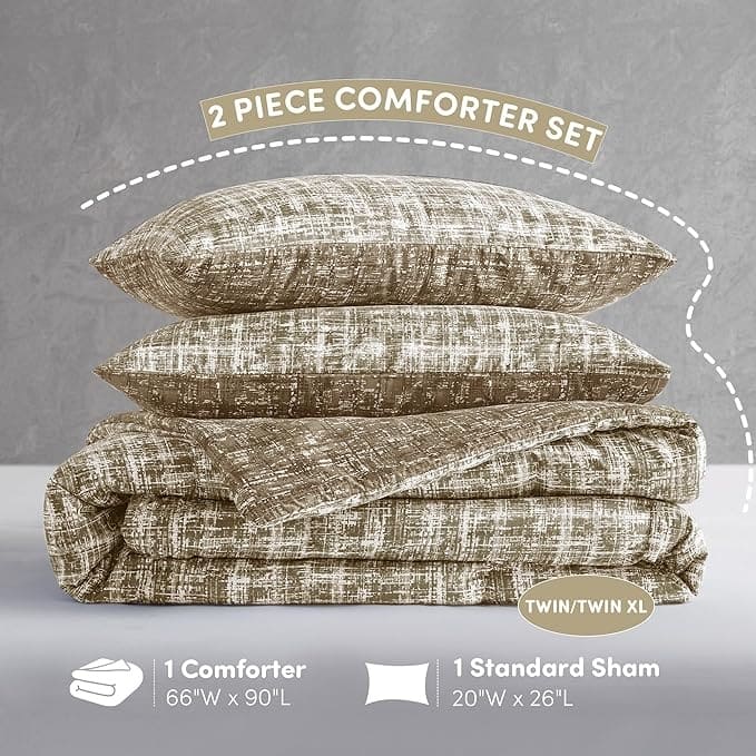 Chelsea Square Maca Modern Reversible Comforter Set