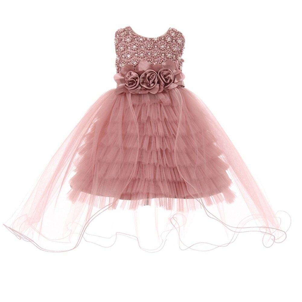 dusty rose dress for toddler