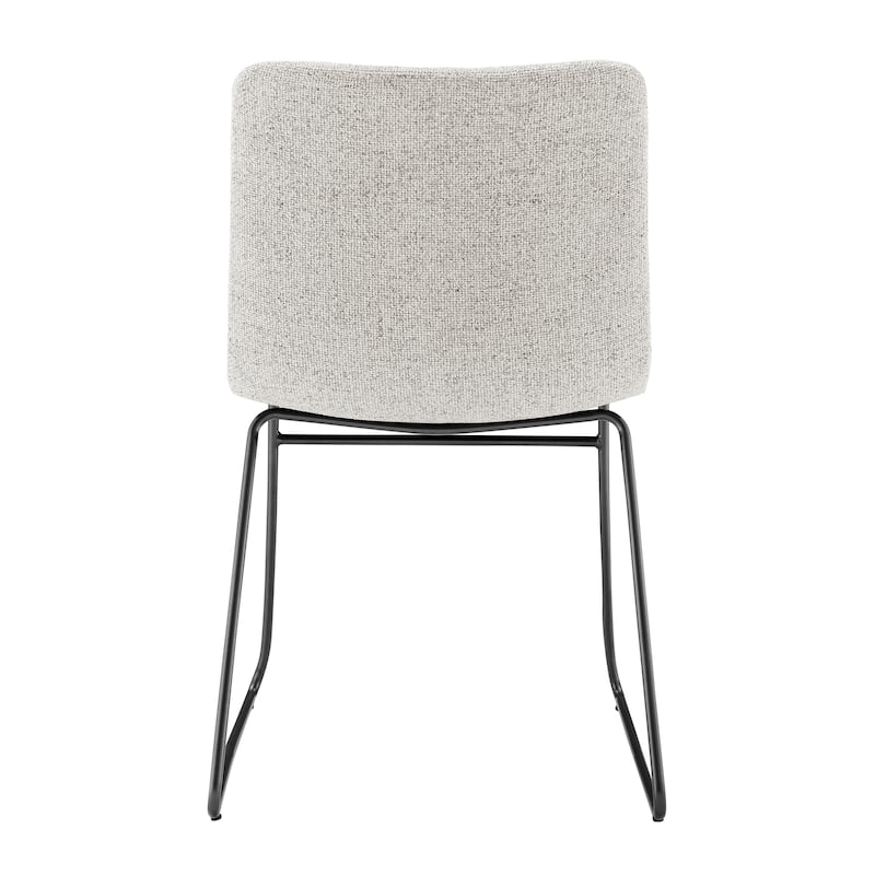 NPD Furniture Bruce Chenille Dining Side Chair (Set of 2)