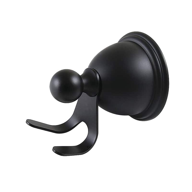 Kingston Brass Restoration Robe Hook - Matte Black