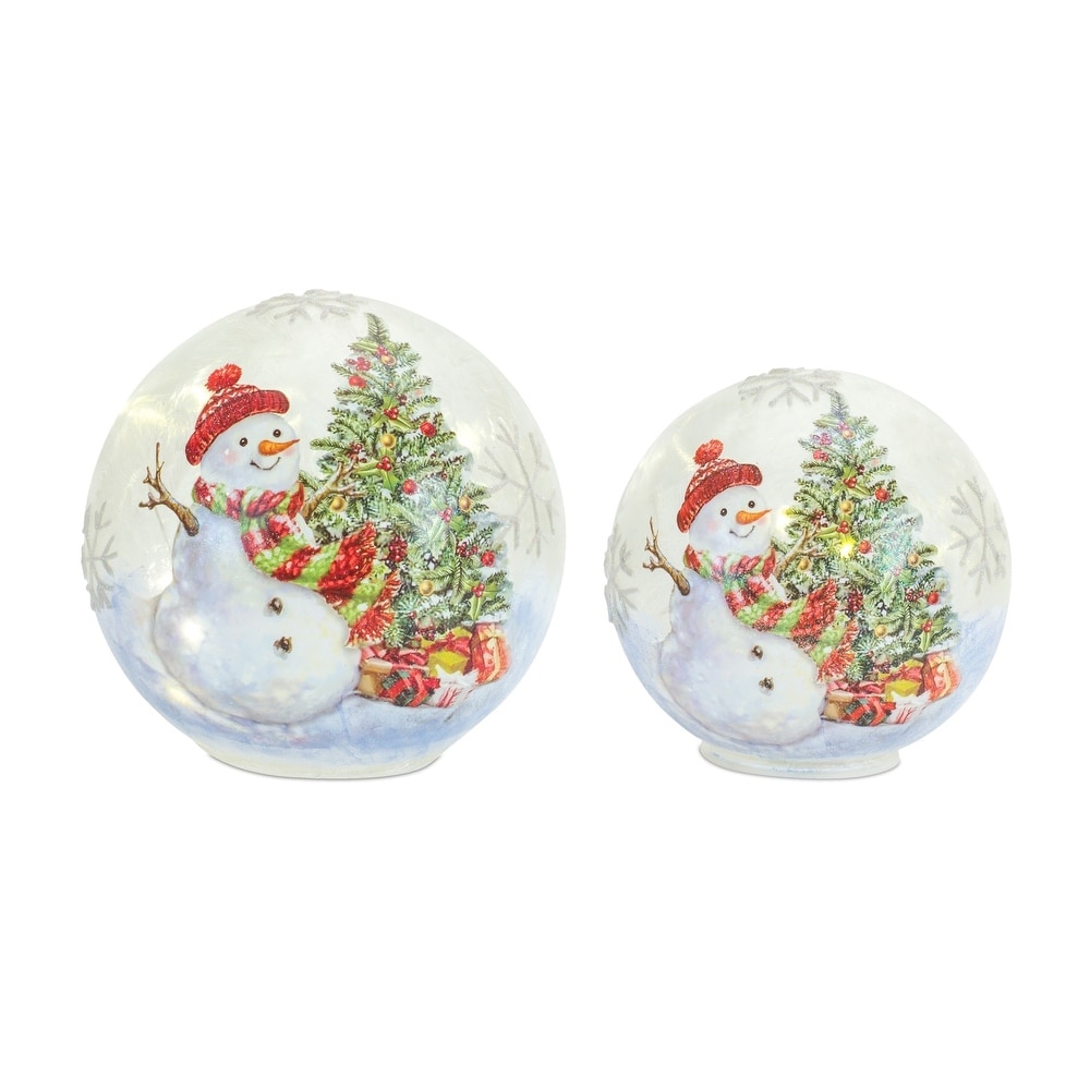 Christmas Alarm Clock Style Glitter Snow Globe Snowman and Snowkids with  Gifts and Christmas Tree Happy Holidays - Bed Bath & Beyond - 39139720