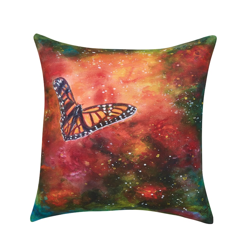 Designer Dreams Outdoor Cushion Covers set of 2, On a Wing and a Prayer