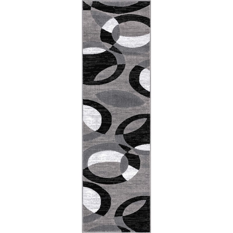 Well Woven Dulcet Bingo Modern Geometric Circles Area Rug
