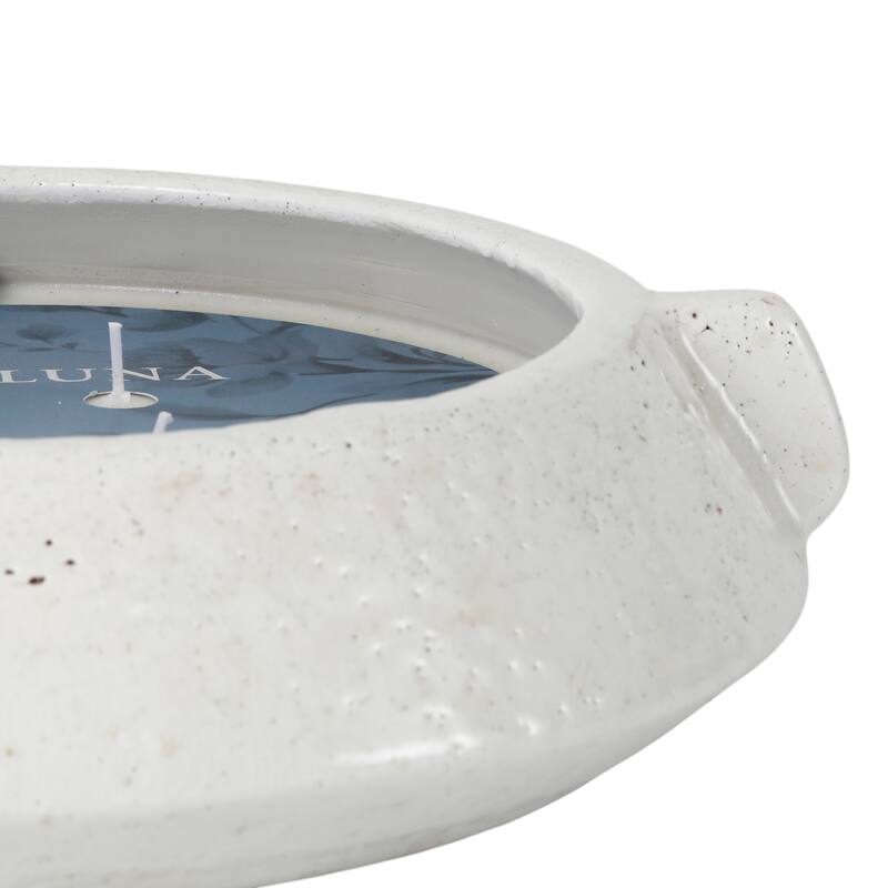 Modern Orange Blossom Citro Scented Candle in Terracotta Bowl - 51oz - 14" - 14.0"