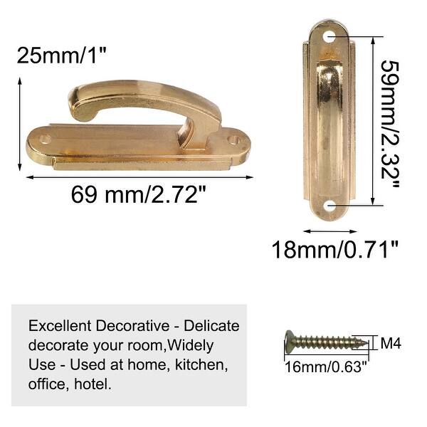 Shop Curtain Tieback Hooks Zinc Alloy Vintage Tassel Curtain