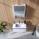 preview thumbnail 10 of 39, Margi 32" Wall-Mount Bathroom Vanity & Basin Set - Stripes