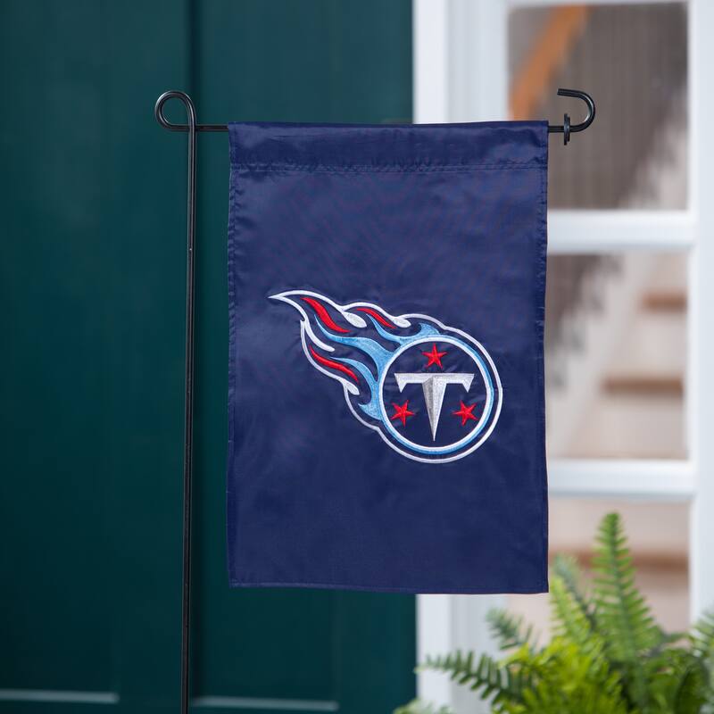 Applique Flag, Garden, Tennessee Titans